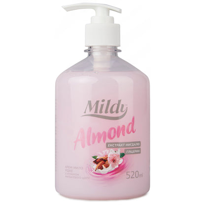 Крем-мило рідке Almond аромат мигдалевого цвіту 520 мл - BIOSSOT