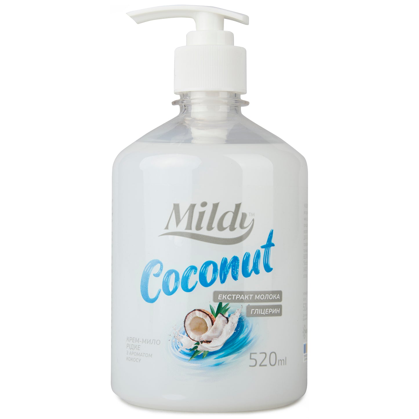 Крем-мило Coconut аромат кокосу 520 мл - BIOSSOT