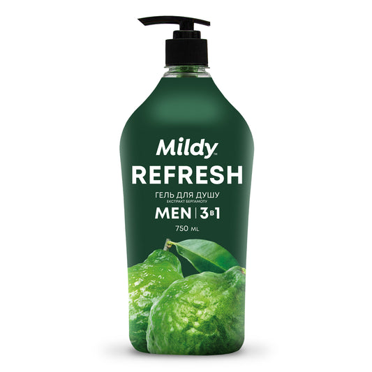 Гель для душу чоловічий 3в1 Refresh 750 мл - BIOSSOT