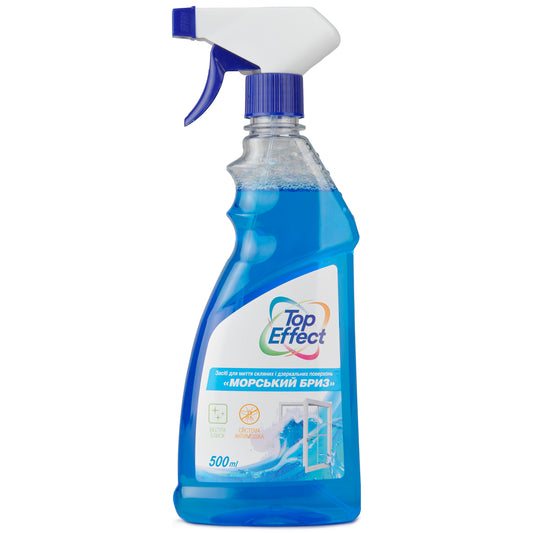 Засіб для миття скла та дзеркал "Морський бриз" 500 мл - BIOSSOT