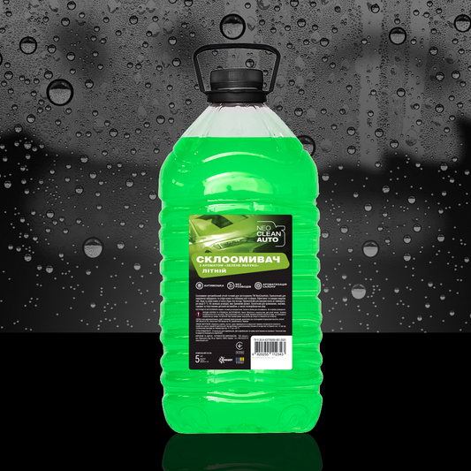 Омивач для автомобільного скла "Зелене яблуко" 5 л - BIOSSOT